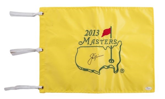 Jack Nicklaus Signed 2013 Masters Golf Flag